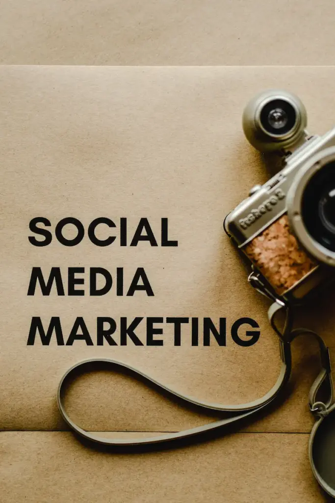 social media marketing concept for business growth